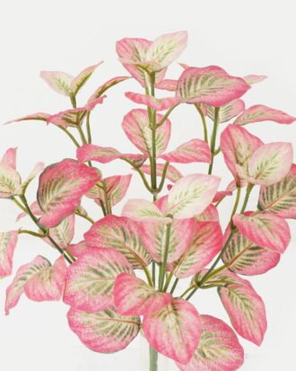 Artificial Plant 23*23*31cm Red vein leaf *4 bush GS-65723003-P1 Leaves&Sprays&Foliages YeahFlower is one of Chinese leading OEM manufacturers and exporters , supplying the silk flowers, wholesale artificial trees