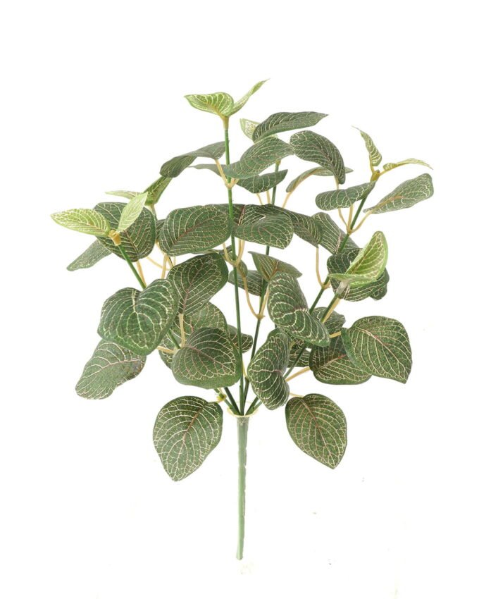 Artificial Plant 23*23*31cm Red vein leaf *4 bush GS-65723003 Leaves&Sprays&Foliages YeahFlower is one of Chinese leading OEM manufacturers and exporters , supplying the silk flowers, wholesale artificial trees