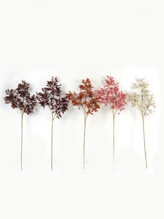 Artificial Plant 20*20*115cm Okra single stem GS-27922154-W1 Leaves&Sprays&Foliages 3,000+ sqm showroom with thousands of artificial flowers, plants & trees ready for global sourcing.