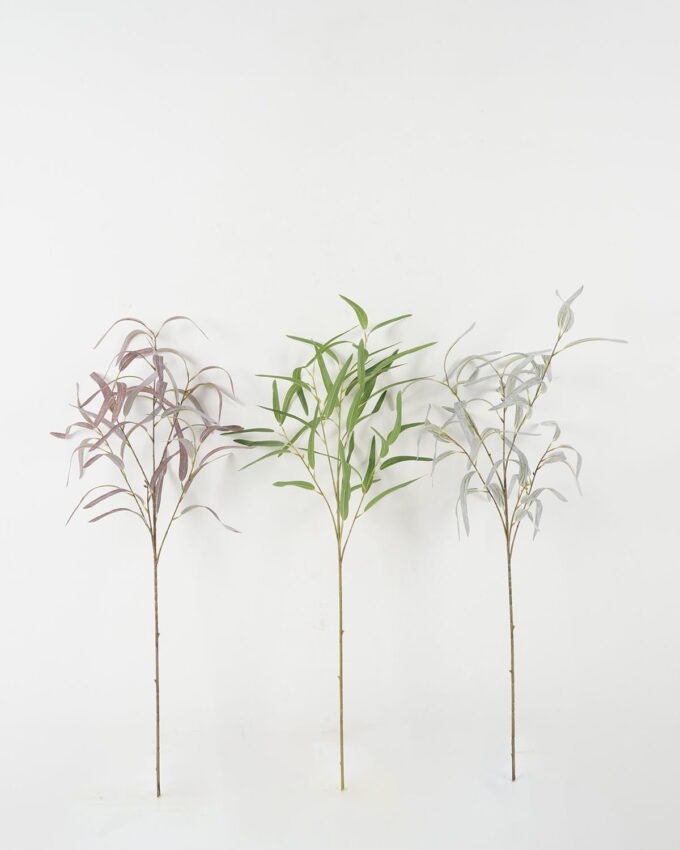 Artificial Plant 35*35*89cm Salix leaf *6 single stem GS-09823003 Leaves&Sprays&Foliages YeahFlower is one of Chinese leading OEM manufacturers and exporters , supplying the silk flowers, wholesale artificial trees