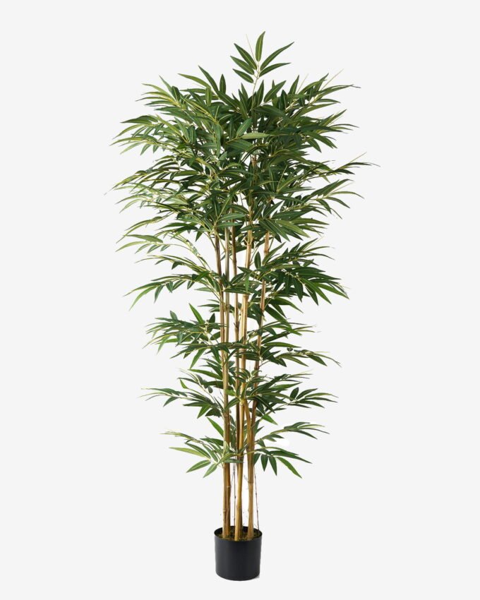 Artificial Tree 100*100*180cm Bamboo *6 in PP pot /lvs 1152 GS-30623003 Tree&Plant YeahFlower is one of Chinese leading OEM manufacturers and exporters , supplying the silk flowers, wholesale artificial trees
