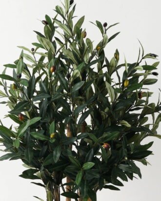 Artificial Tree 60*60*93cm Olive *4 in PP pot /lvs 912 GS-30623006 Tree&Plant YeahFlower is one of Chinese leading OEM manufacturers and exporters , supplying the silk flowers, wholesale artificial trees