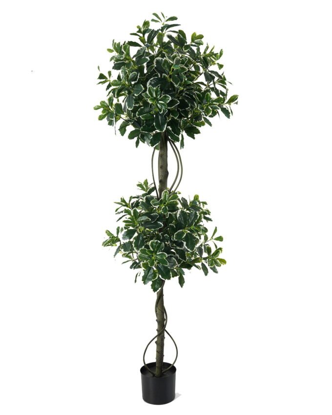 Artificial Tree 50*50*150cm Polyscias *2   in PP pot/1316 lvs GS-30423015 Tree&Plant YeahFlower is one of Chinese leading OEM manufacturers and exporters , supplying the silk flowers, wholesale artificial trees