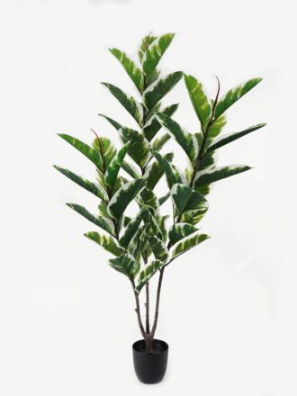 Artificial Tree 75*75*180cm Rubber tree *4 in PP pot/85 lvs GS-30423004 Tree&Plant 3,000+ sqm showroom with thousands of artificial flowers, plants & trees ready for global sourcing.