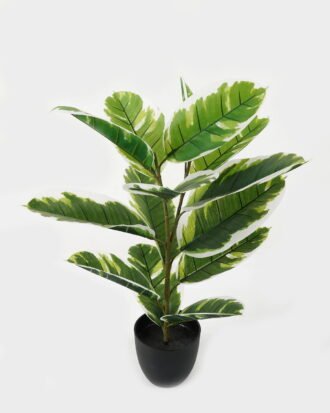 Artificial Tree 40*40*60cm Rubber tree in PP pot/14 lvs GS-30423020 Tree&Plant YeahFlower is one of Chinese leading OEM manufacturers and exporters , supplying the silk flowers, wholesale artificial trees