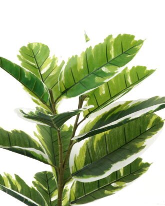 Artificial Tree 40*40*60cm Rubber tree in PP pot/14 lvs GS-30423020 Tree&Plant YeahFlower is one of Chinese leading OEM manufacturers and exporters , supplying the silk flowers, wholesale artificial trees