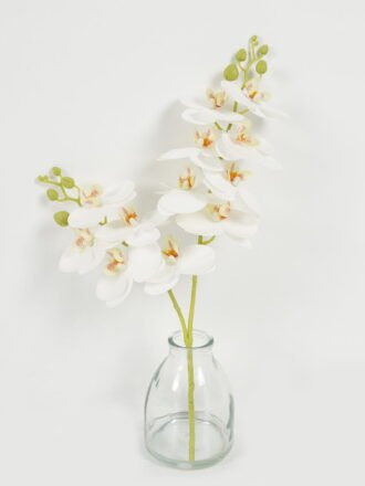 Artificial Flower 29cm Hydrangea *2 single steam in the glass GS-06923008-B1 Potted Flowers&Plants 3,000+ sqm showroom with thousands of artificial flowers, plants & trees ready for global sourcing.