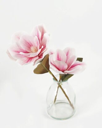 Artificial Flower 29cm Melatti *2 single stem in the glass GS-06923006-P1 Potted Flowers&Plants YeahFlower is one of Chinese leading OEM manufacturers and exporters , supplying the silk flowers, wholesale artificial trees