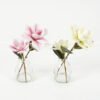 Artificial Flower 29cm Melatti *2 single stem in the glass GS-06923006 Potted Flowers&Plants YeahFlower is one of Chinese leading OEM manufacturers and exporters , supplying the silk flowers, wholesale artificial trees