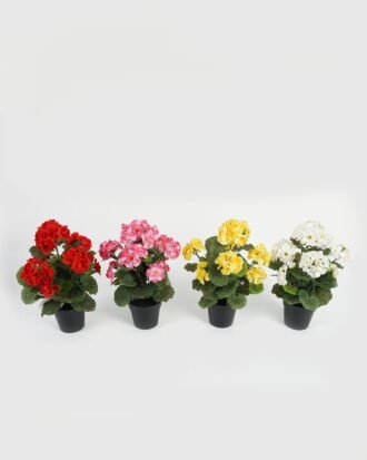 Artificial Flower 23*23*34cm Begonia in PP pot GS-03323012 Potted Flowers&Plants YeahFlower is one of Chinese leading OEM manufacturers and exporters , supplying the silk flowers, wholesale artificial trees