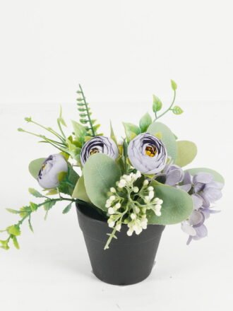 Artificial Flower 15*15*19cm Jasmine in PP pot GS-03323038-Z1 Potted Flowers&Plants 3,000+ sqm showroom with thousands of artificial flowers, plants & trees ready for global sourcing.