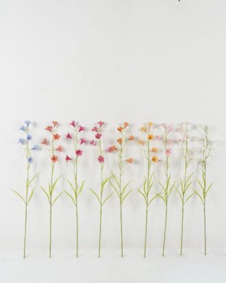 Artificial Flower 15*15*70cm Canterburybells *6 single stem GS-53623010 Single Flowers YeahFlower is one of Chinese leading OEM manufacturers and exporters , supplying the silk flowers, wholesale artificial trees Artificial Flower 15*15*70cm Canterburybells *6 single stem GS-53623010 Single Flowers YeahFlower is one of Chinese leading OEM manufacturers and exporters , supplying the silk flowers, wholesale artificial trees