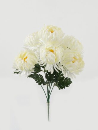 Artificial Flower 28*28*57cm Chrysanthemum *7 bush GS-18323001 Flowers Bush 3,000+ sqm showroom with thousands of artificial flowers, plants & trees ready for global sourcing.