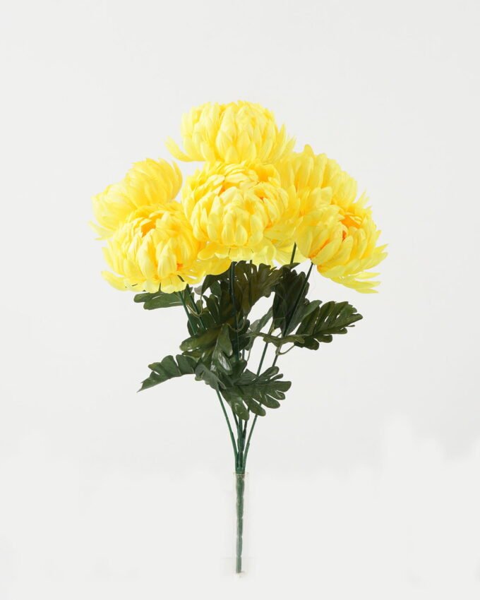 Artificial Flower Chrysanthemum 7 bush GS-18323001_3 Artificial Flower 28*28*57cm Chrysanthemum *7 bush GS-18323001 Flowers Bush YeahFlower is one of Chinese leading OEM manufacturers and exporters , supplying the silk flowers, wholesale artificial trees