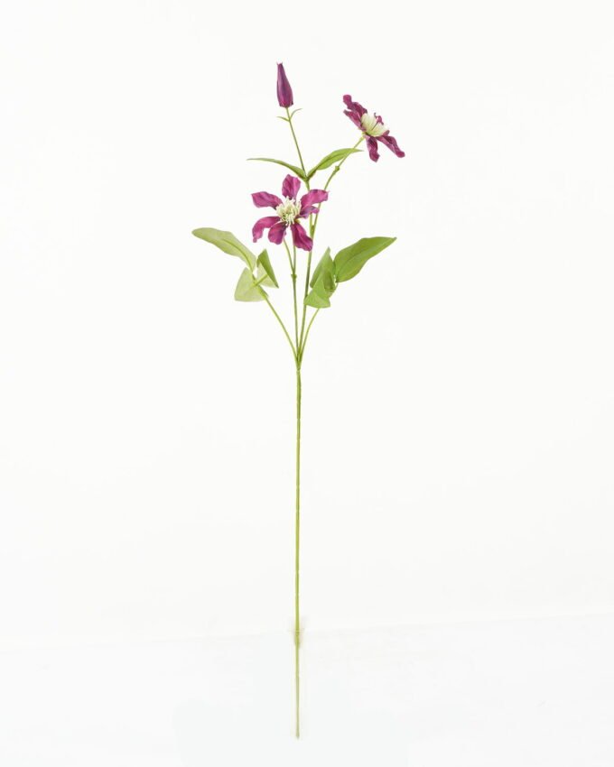 Artificial Flower Clematis 2 single stem GS-53623023_4 Artificial Flower 15*15*70cm Clematis *2 single stem GS-53623023 Single Flowers YeahFlower is one of Chinese leading OEM manufacturers and exporters , supplying the silk flowers, wholesale artificial trees