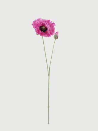 Artificial Flower 18*18*70cm Coquelicot *2 single stem GS-53623051-Y1 Single Flowers 3,000+ sqm showroom with thousands of artificial flowers, plants & trees ready for global sourcing.