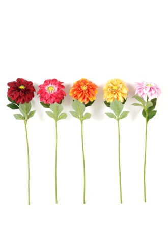Artificial Flower 20*20*63cm Dahlia *3 single stem GS-53623013-Y1 Single Flowers 3,000+ sqm showroom with thousands of artificial flowers, plants & trees ready for global sourcing.