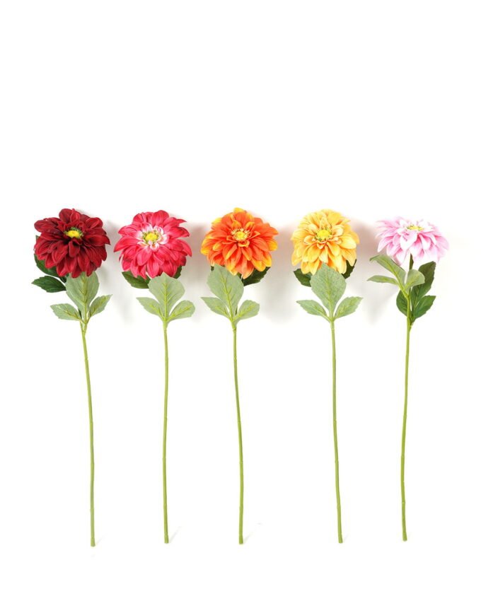 Artificial Flower 12*12*50cm Dahlia single stem GS-53623014 Single Flowers YeahFlower is one of Chinese leading OEM manufacturers and exporters , supplying the silk flowers, wholesale artificial trees