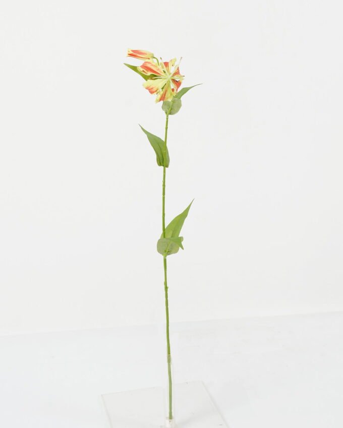 Artificial Flower 15*15*69cm Flame lily *2 single stem GS-53623019 Single Flowers YeahFlower is one of Chinese leading OEM manufacturers and exporters , supplying the silk flowers, wholesale artificial trees