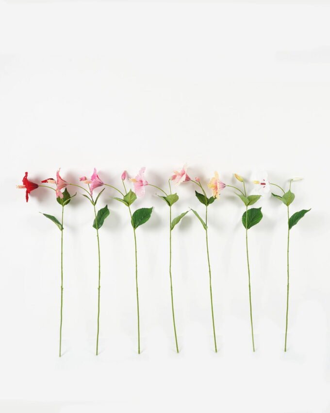 Artificial Flower 15*15*68cm Hibiscus *2 single stem GS-53623018 Single Flowers YeahFlower is one of Chinese leading OEM manufacturers and exporters , supplying the silk flowers, wholesale artificial trees