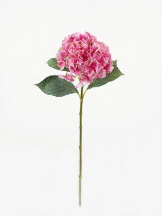 Artificial Flower 21*21*64cm Hydrangea single stem /4 lvs GS-15423018-UV-W1 Single Flowers 3,000+ sqm showroom with thousands of artificial flowers, plants & trees ready for global sourcing.