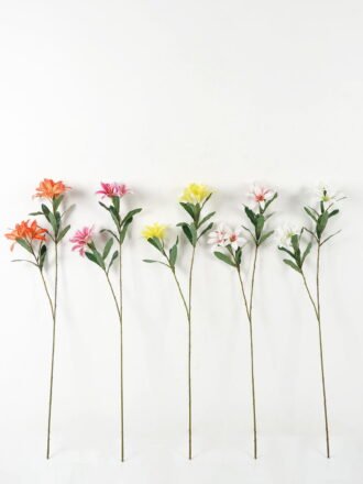 Artificial Flower 30*30*85cm Azalea *3 single stem GS-53623002-R2 Single Flowers 3,000+ sqm showroom with thousands of artificial flowers, plants & trees ready for global sourcing.