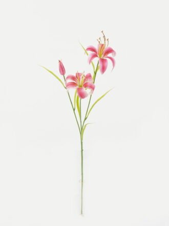 Artificial Flower 22*22*60cm Lily *3 single stem GS-53623015 Single Flowers 3,000+ sqm showroom with thousands of artificial flowers, plants & trees ready for global sourcing.