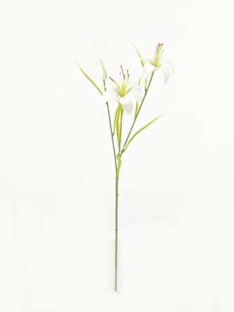 Artificial Flower 22*22*60cm Lily *3 single stem GS-53623015-P1 Single Flowers 3,000+ sqm showroom with thousands of artificial flowers, plants & trees ready for global sourcing.