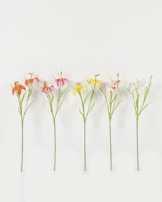 Artificial Flower 22*22*60cm Lily *3 single stem GS-53623015 Single Flowers YeahFlower is one of Chinese leading OEM manufacturers and exporters , supplying the silk flowers, wholesale artificial trees