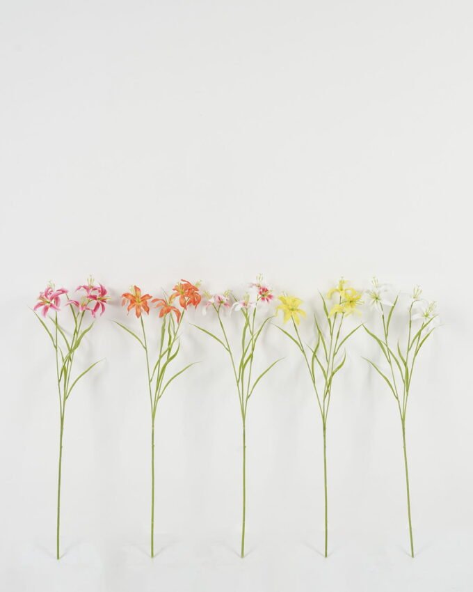 Artificial Flower 20*20*62cm Lily *3 single stem GS-53623016 Single Flowers YeahFlower is one of Chinese leading OEM manufacturers and exporters , supplying the silk flowers, wholesale artificial trees