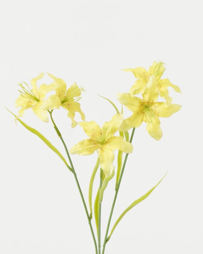 Artificial Flower 20*20*61cm Lily *3 single stem GS-53623017-Y1 Single Flowers YeahFlower is one of Chinese leading OEM manufacturers and exporters , supplying the silk flowers, wholesale artificial trees