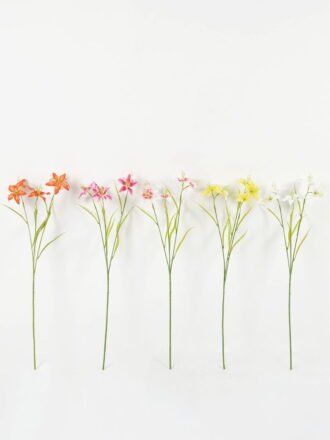Artificial Flower 20*20*62cm Lily *3 single stem GS-53623016-O1 Single Flowers 3,000+ sqm showroom with thousands of artificial flowers, plants & trees ready for global sourcing.