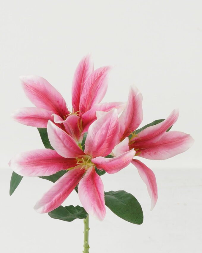 Artificial Flower 13*13*45cm Lily *3 single stem GS-53623034-P1 Single Flowers YeahFlower is one of Chinese leading OEM manufacturers and exporters , supplying the silk flowers, wholesale artificial trees