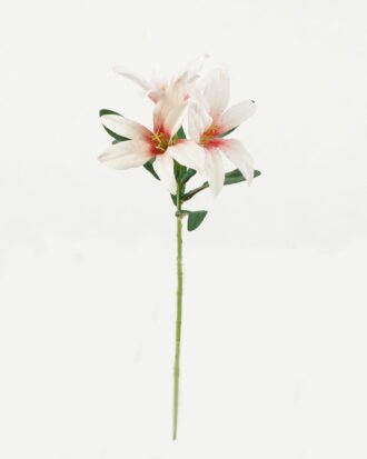 Artificial Flower 13*13*45cm Lily *3 single stem GS-53623034-W1 Single Flowers YeahFlower is one of Chinese leading OEM manufacturers and exporters , supplying the silk flowers, wholesale artificial trees