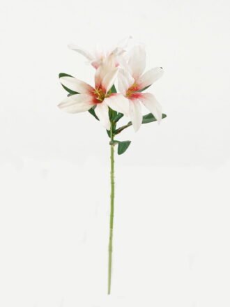 Artificial Flower 13*13*45cm Lily *3 single stem GS-53623034-P1 Single Flowers 3,000+ sqm showroom with thousands of artificial flowers, plants & trees ready for global sourcing.