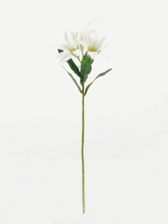 Artificial Flower 13*13*45cm Lily *3 single stem GS-53623034-W1 Single Flowers 3,000+ sqm showroom with thousands of artificial flowers, plants & trees ready for global sourcing.
