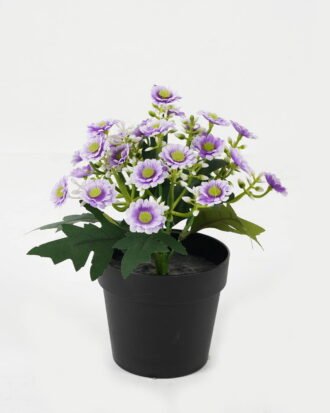 Artificial Flower 15*15*19cm Mini Mum in PP pot GS-03323035-Z2 Potted Flowers&Plants YeahFlower is one of Chinese leading OEM manufacturers and exporters , supplying the silk flowers, wholesale artificial trees