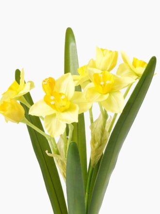 Artificial Flower 20*20*54cm Narcissus *2 GS-00523001-Y1 Flowers Bush 3,000+ sqm showroom with thousands of artificial flowers, plants & trees ready for global sourcing.