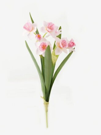 Artificial Flower 18*18*44cm Narcissus *2 GS-00523013-W1 Flowers Bush 3,000+ sqm showroom with thousands of artificial flowers, plants & trees ready for global sourcing.