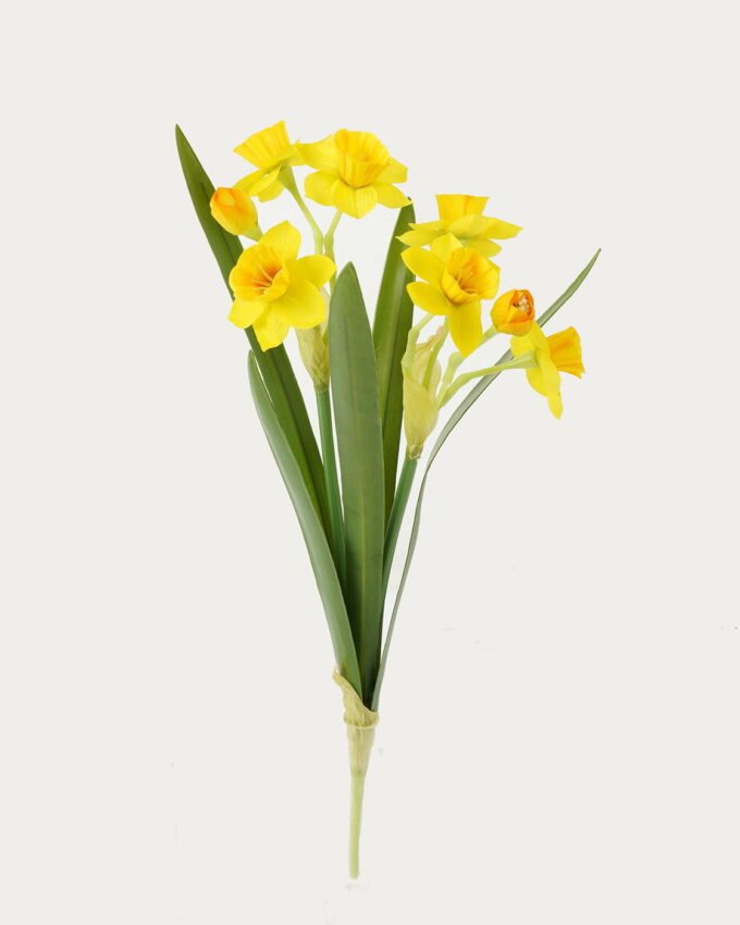 Artificial Flower 18*18*44cm Narcissus *2 GS-00523013-Y1 Flowers Bush YeahFlower is one of Chinese leading OEM manufacturers and exporters , supplying the silk flowers, wholesale artificial trees