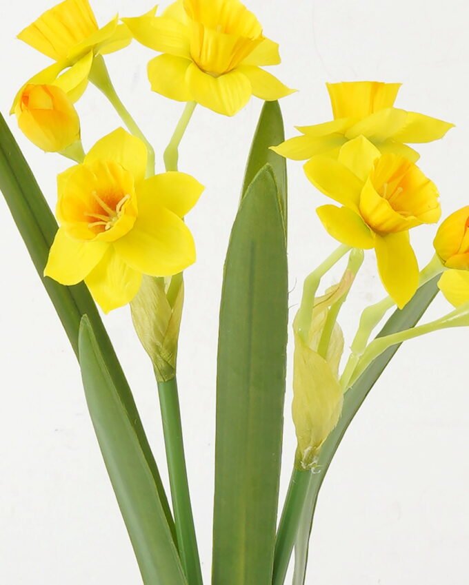Artificial Flower 18*18*44cm Narcissus *2 GS-00523013-Y1 Flowers Bush YeahFlower is one of Chinese leading OEM manufacturers and exporters , supplying the silk flowers, wholesale artificial trees