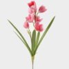 Artificial Flower Orchid 2 GS-00523007_4 Artificial Flower 14*14*49cm Orchid * 2 GS-00523007 Flowers Bush YeahFlower is one of Chinese leading OEM manufacturers and exporters , supplying the silk flowers, wholesale artificial trees