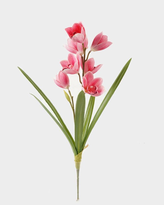 Artificial Flower Orchid 2 GS-00523007_4 Artificial Flower 14*14*49cm Orchid * 2 GS-00523007 Flowers Bush YeahFlower is one of Chinese leading OEM manufacturers and exporters , supplying the silk flowers, wholesale artificial trees