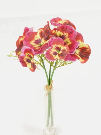 Artificial Flower 13*13*25cm Pansy *3 bundle GS-53623046-Z3 Bouquet 3,000+ sqm showroom with thousands of artificial flowers, plants & trees ready for global sourcing.
