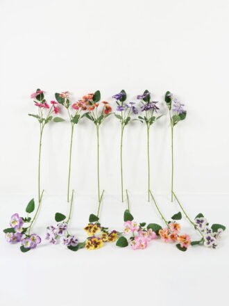 Artificial Flower 20*20*80cm Wisteria *3 single stem GS-53623025-Z1 Single Flowers 3,000+ sqm showroom with thousands of artificial flowers, plants & trees ready for global sourcing.