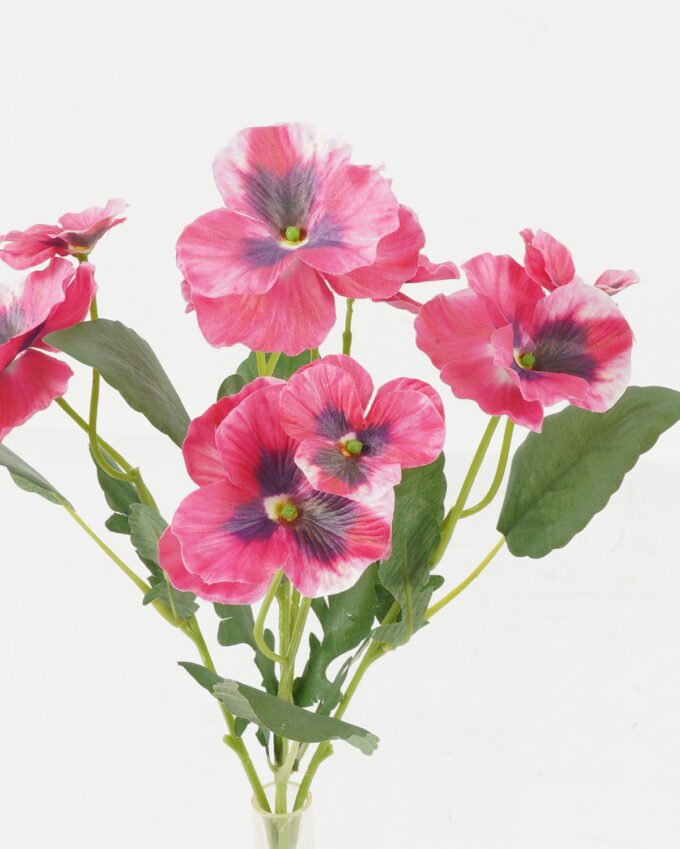 Artificial Flower 22*22*34cm Pansy *5 bush GS-53623035-P2 Flowers Bush YeahFlower is one of Chinese leading OEM manufacturers and exporters , supplying the silk flowers, wholesale artificial trees