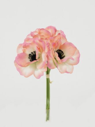 Artificial Flower 16*16*31cm Pasqueflower *3 bundle GS-16823036 Bouquet 3,000+ sqm showroom with thousands of artificial flowers, plants & trees ready for global sourcing.