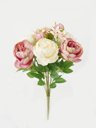 Artificial Flower 30*30*45cm  Peony *12 bush GS-18323004 Flowers Bush 3,000+ sqm showroom with thousands of artificial flowers, plants & trees ready for global sourcing.