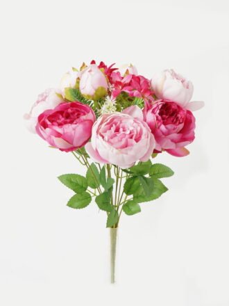 Artificial Flower 30*30*45cm  Peony *12 bush GS-18323004-P1 Flowers Bush 3,000+ sqm showroom with thousands of artificial flowers, plants & trees ready for global sourcing.