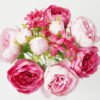 Artificial Flower 30*30*45cm  Peony *12 bush GS-18323004-Z1 Flowers Bush YeahFlower is one of Chinese leading OEM manufacturers and exporters , supplying the silk flowers, wholesale artificial trees